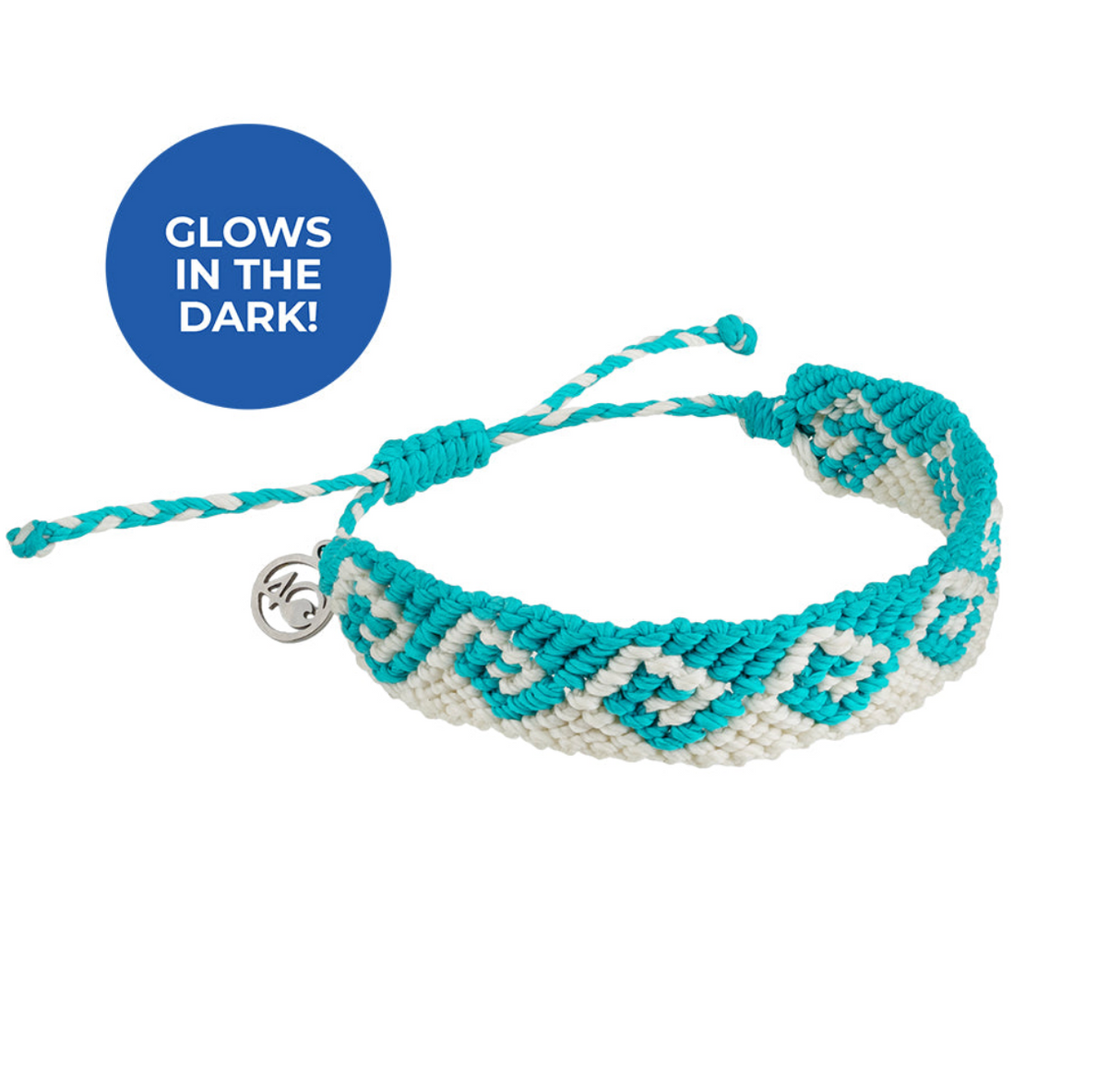 Bali Wave - Turquoise and White